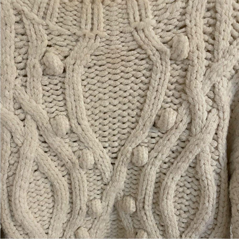 Zara heavy knit oversized sweater

Light ivory - Picture 2 of 2